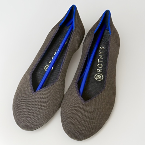 Rothy's Charcoal Flats NWOT - Picture 1 of 4
